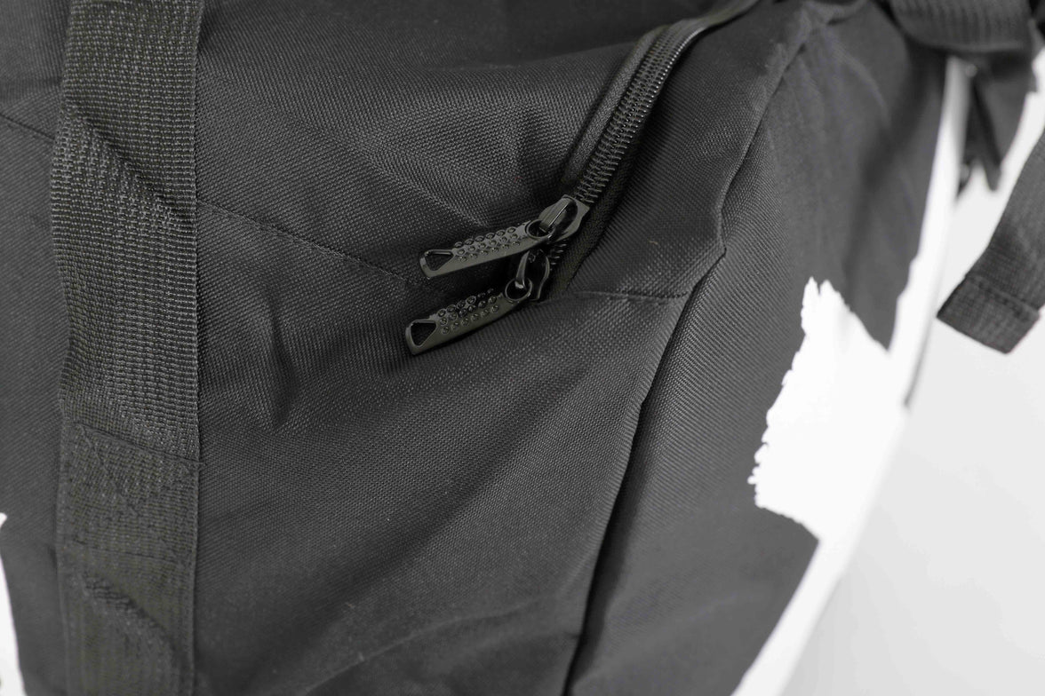 Oldschool Bodybuilding Switzerland BIG Gym Bag Schwarz /Weiss