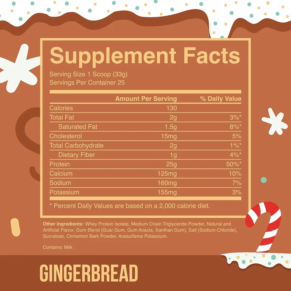 CBUM ISOLATE Gingerbread 825g
