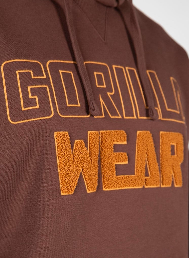 Gorilla Wear Nevada Hoodie - Braun
