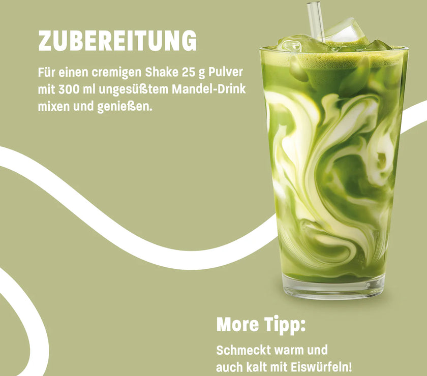 More Nutrition Protein Iced Matcha Latte 500g