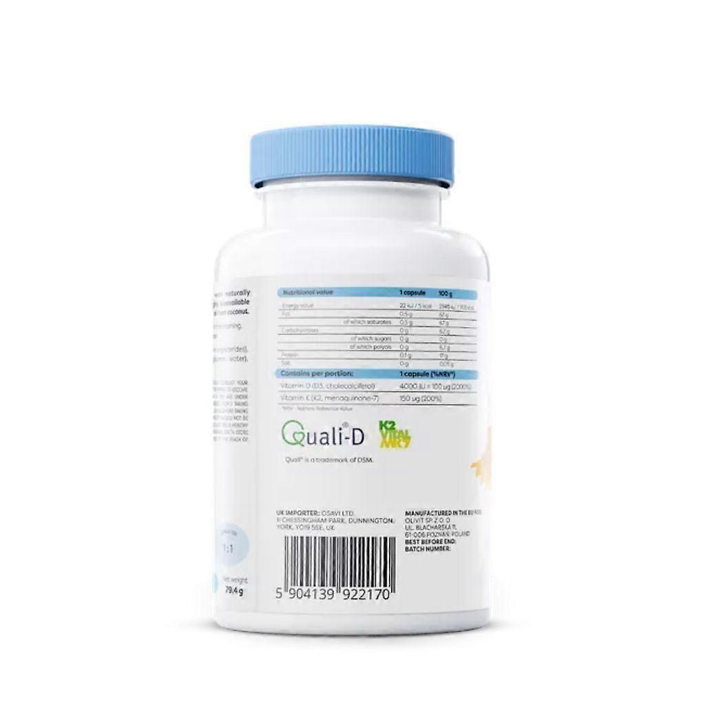 Osavi Vital Vitamin D3 + K2 - 120 Softgels