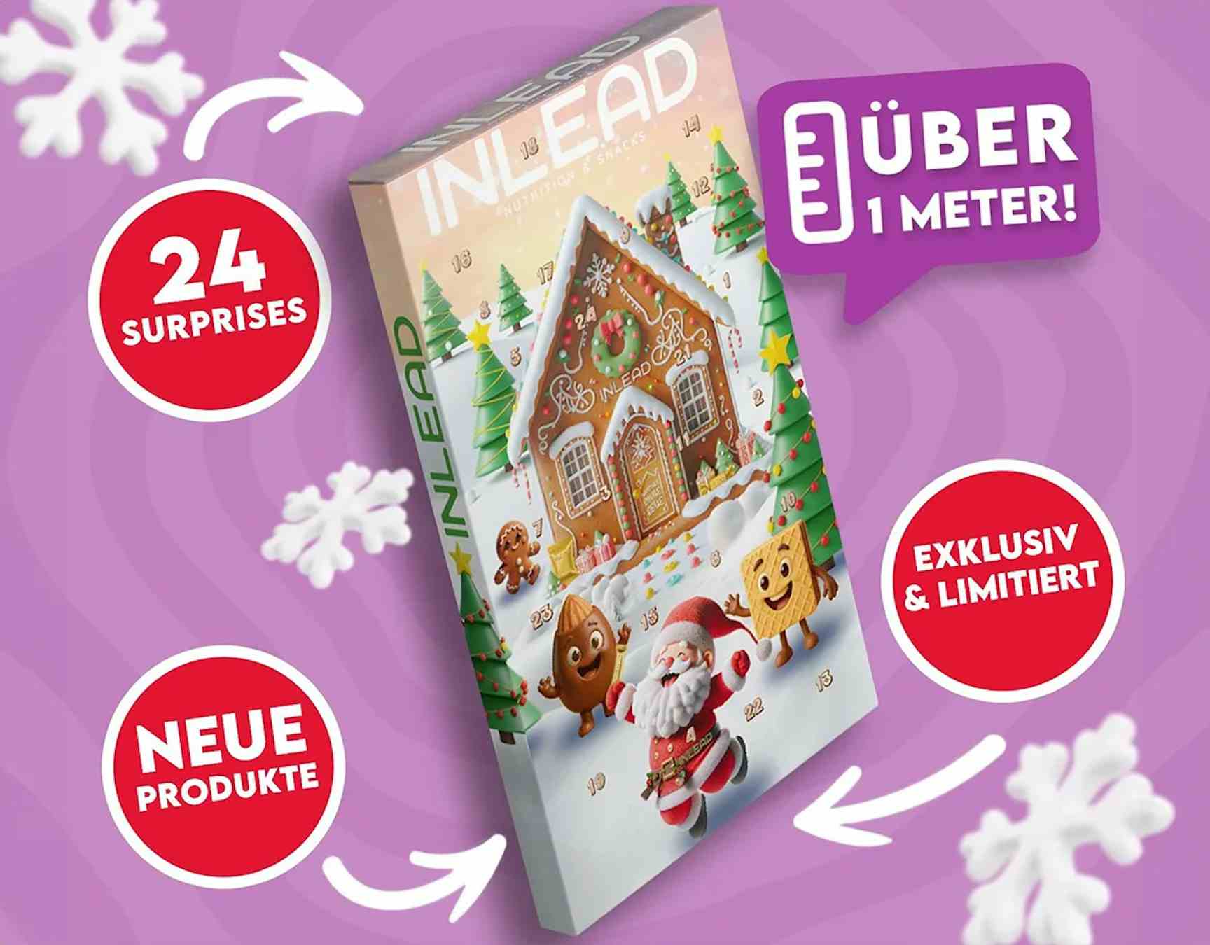 Inlead XXXL Adventskalender - 1.10 Meter