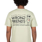 Wrong Friends Vichy T-Shirt - Hellgrün