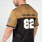 Gorilla Wear Trenton Football Jersey - Schwarz/Gold