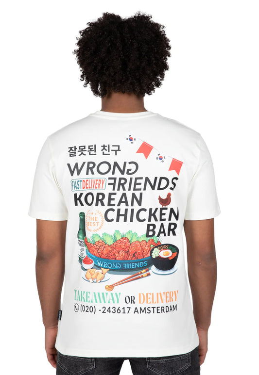 Wrong Friends Seoul T-Shirt - Weiss