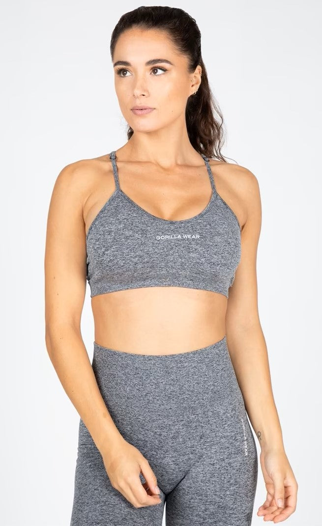 Gorilla Wear Quincy Sport Bra - Grau