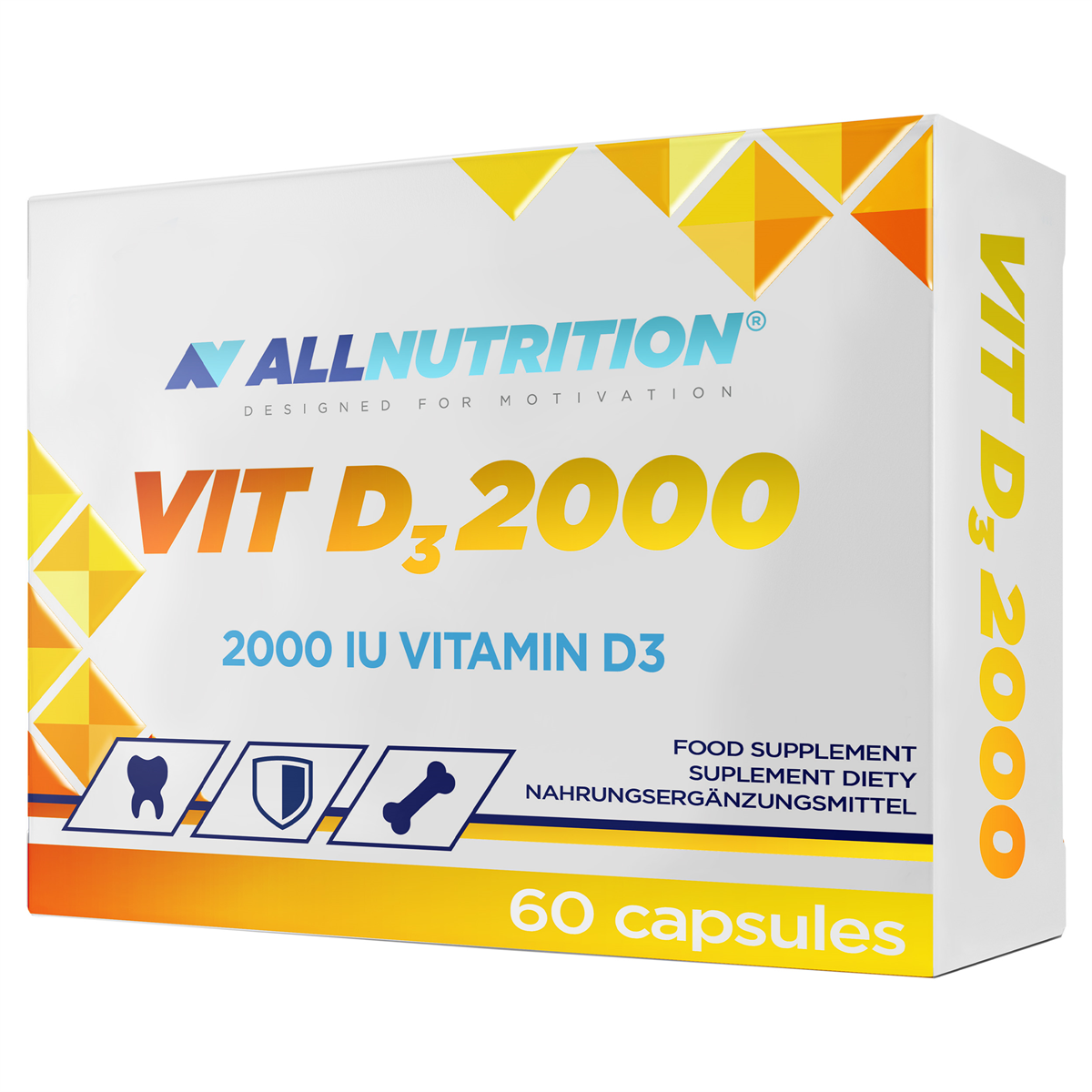 All Nutrition D3 2000 - 60 Kapseln