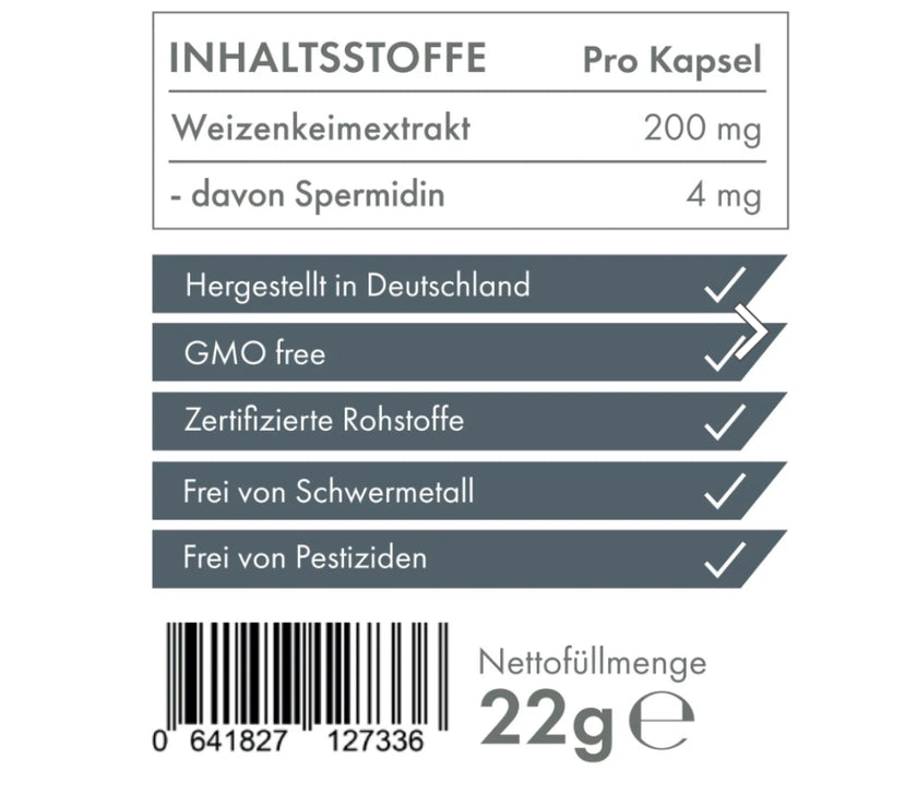 ZNT Nutrition Spermidin - 90 Kapseln
