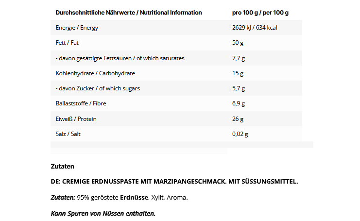 Inlead Peanut Squeeze - Marzipan
