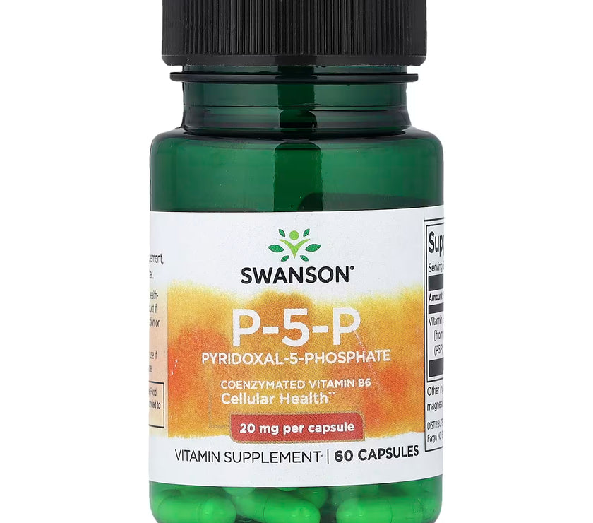 Swanson P-5-P Vitamin B6 - 60 Kapseln