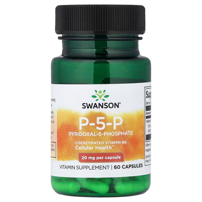 Swanson P-5-P Vitamin B6 - 60 Kapseln