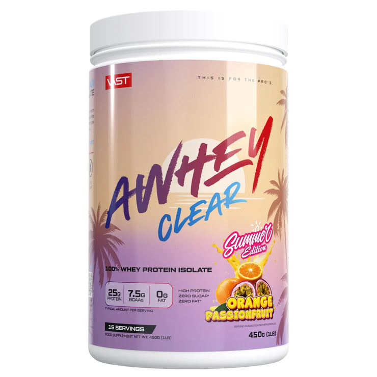 VAST Awhey Clear Summer Passionfruit Orange 450g