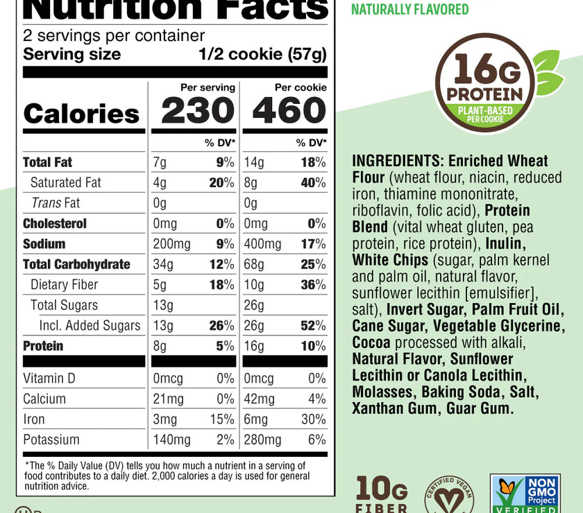 Lenny & Larrys Complete Cookie - Choc O Mint