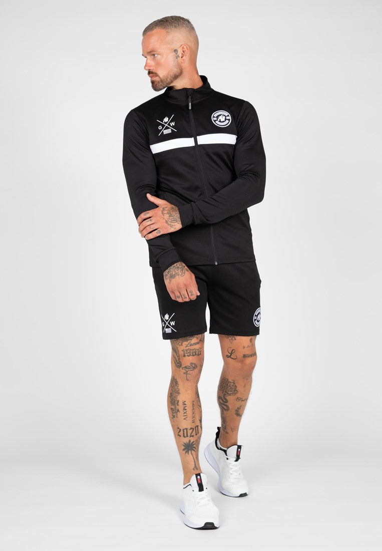 Gorilla Wear Vernon Track Jacket - Schwarz