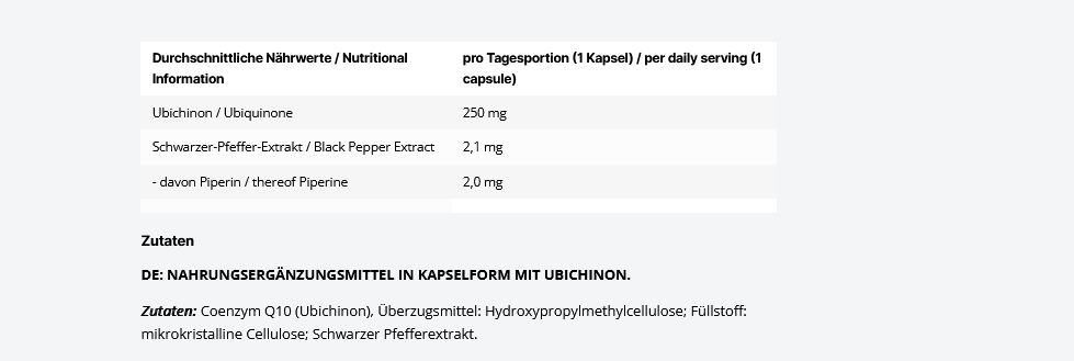Inlead Q10 Coenzym - 120 Kapseln