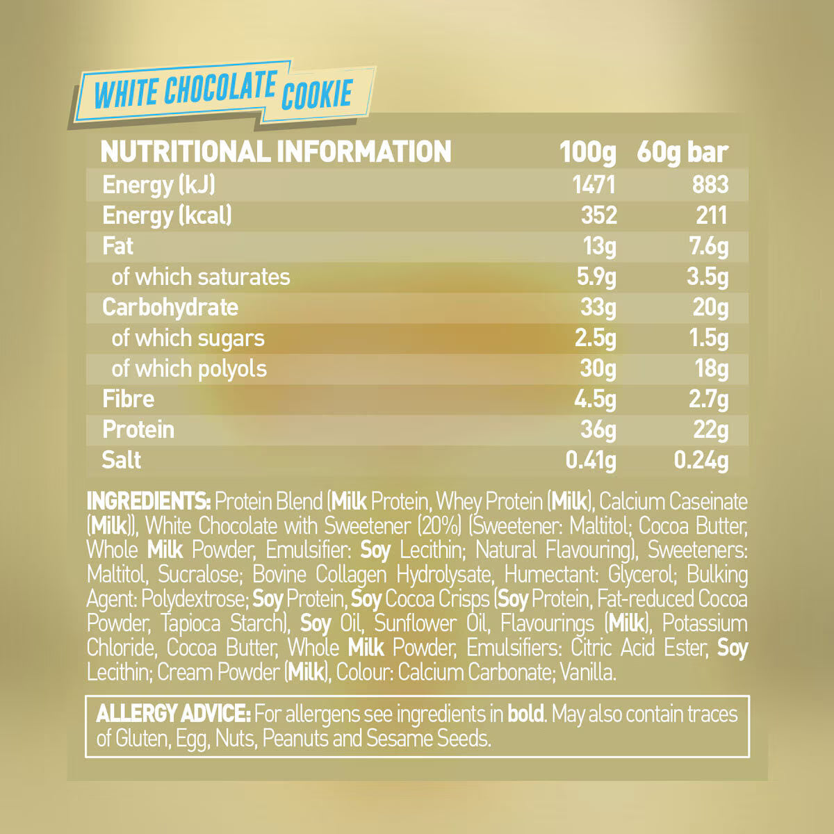 Grenade Carb Killa Protein Riegel - White Chocolate Cookie
