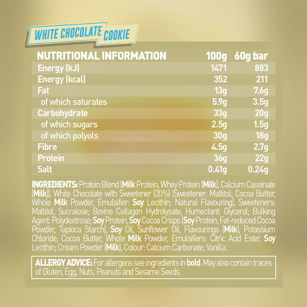 Grenade Carb Killa Protein Riegel - White Chocolate Cookie