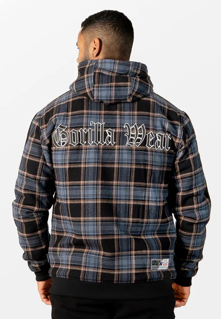 Gorilla Wear Kenton Jacke - Schwarz/Blau