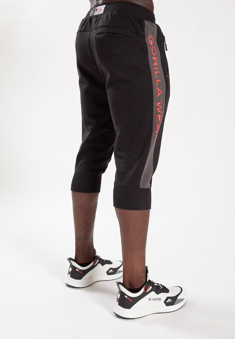 Gorilla Wear Thompson 3/4 Sweatpants - Schwarz