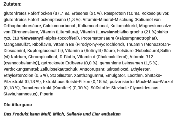 All Nutrition Hummy Shake Supermeal Erdbeere 770g