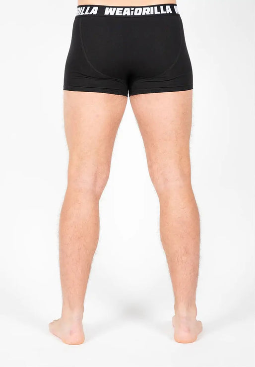Gorilla Wear Boxer Shorts 3er Set - Schwarz