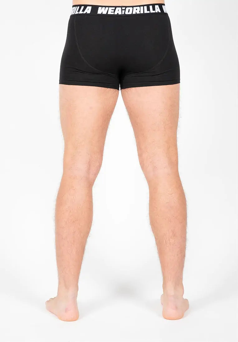 Gorilla Wear Boxer Shorts 3er Set - Schwarz