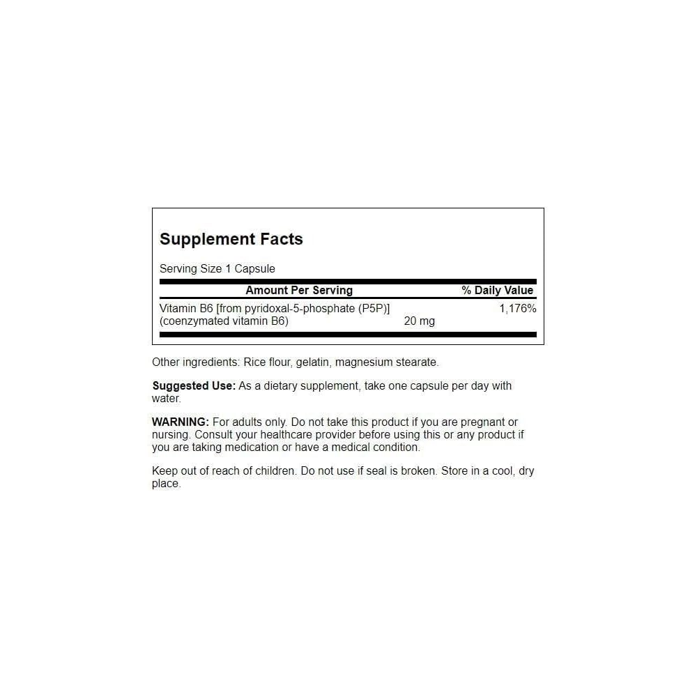 Swanson P-5-P Vitamin B6 - 60 Kapseln