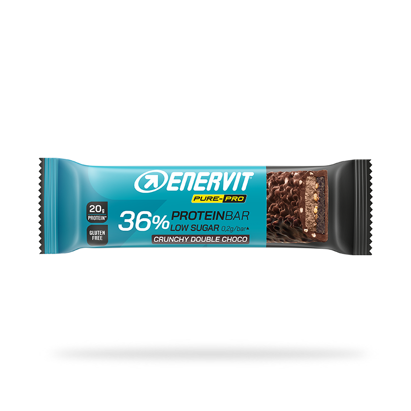 Enervit Protein Bar Low Sugar - Crunchy Double Choco