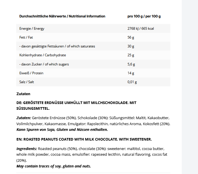 Inlead Peanut Tower Milk Chocolate