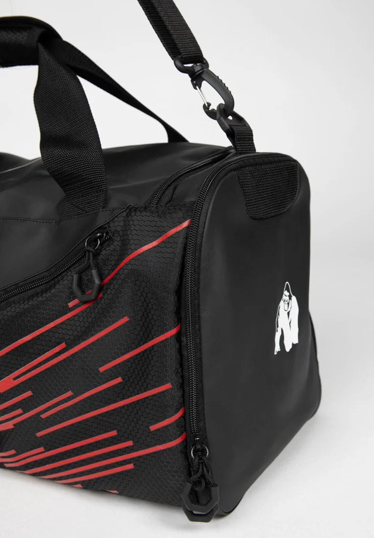 Gorilla Wear Ohio Gym Bag - Schwarz/Rot