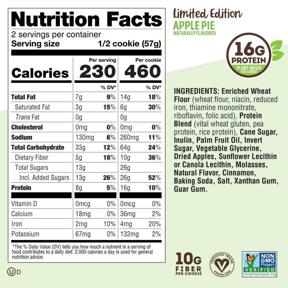 Lenny & Larrys Complete Cookie - Apple Pie