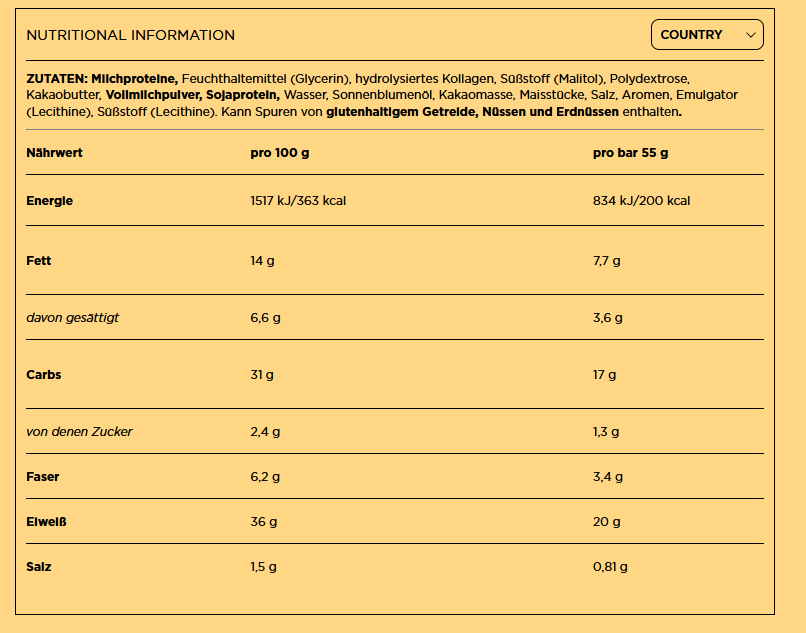 Barebells Protein Bar Salty Caramel Crunch