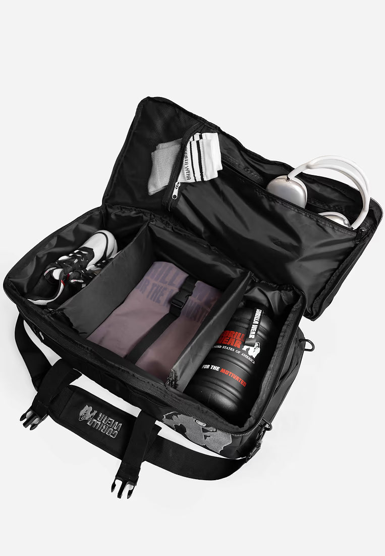 Gorilla Wear Cardiff Sporttasche - Schwarz