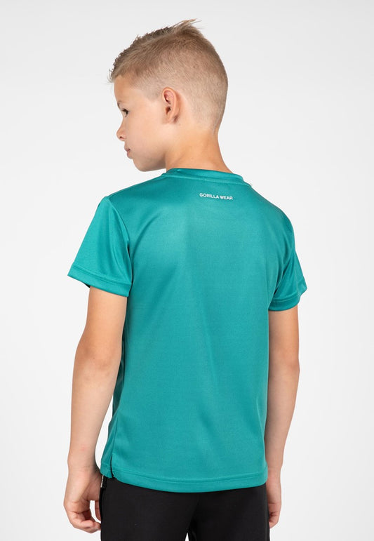 Gorilla Wear Vernon Kids T-Shirt - Blaugrün