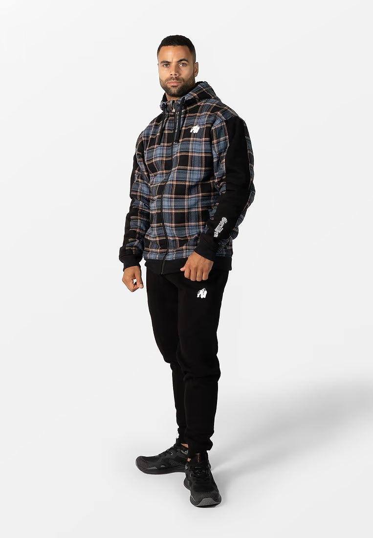 Gorilla Wear Kenton Jacke - Schwarz/Blau