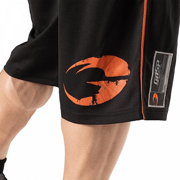 Gasp Pro Mesh Short - Schwarz/Orange