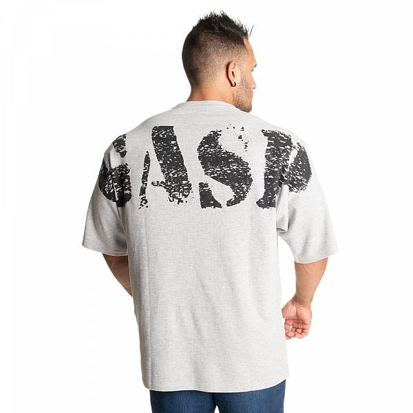 GASP Iron Thermal Tee - Grey Melange