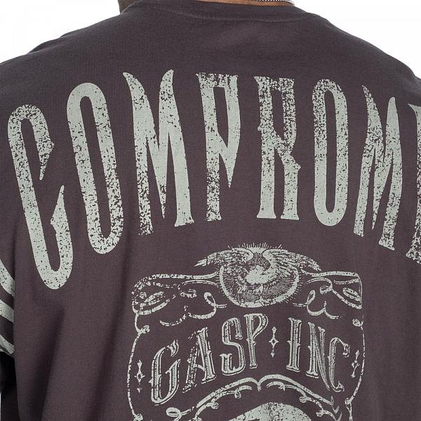 GASP NC Iron Tee - Iron/Desert