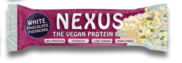 Nexus Vegan Protein Bar - White Chocolate Pistachio