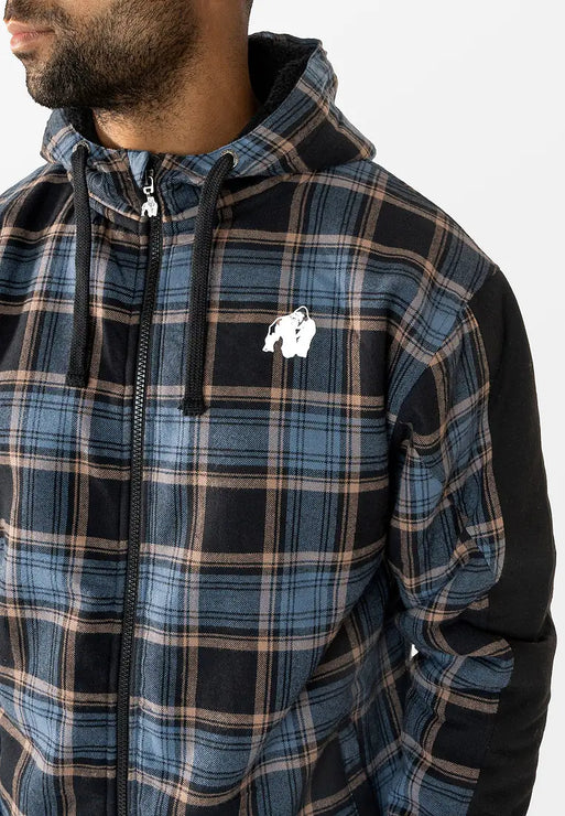 Gorilla Wear Kenton Jacke - Schwarz/Blau