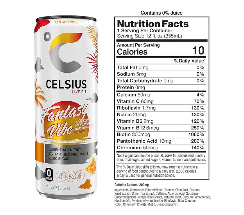 Celsius Fantasy Vibe