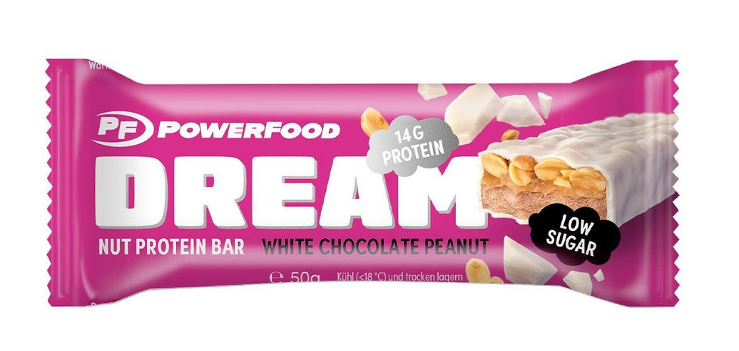 Power Food Dream Nut Bar - White Chocolate Peanut