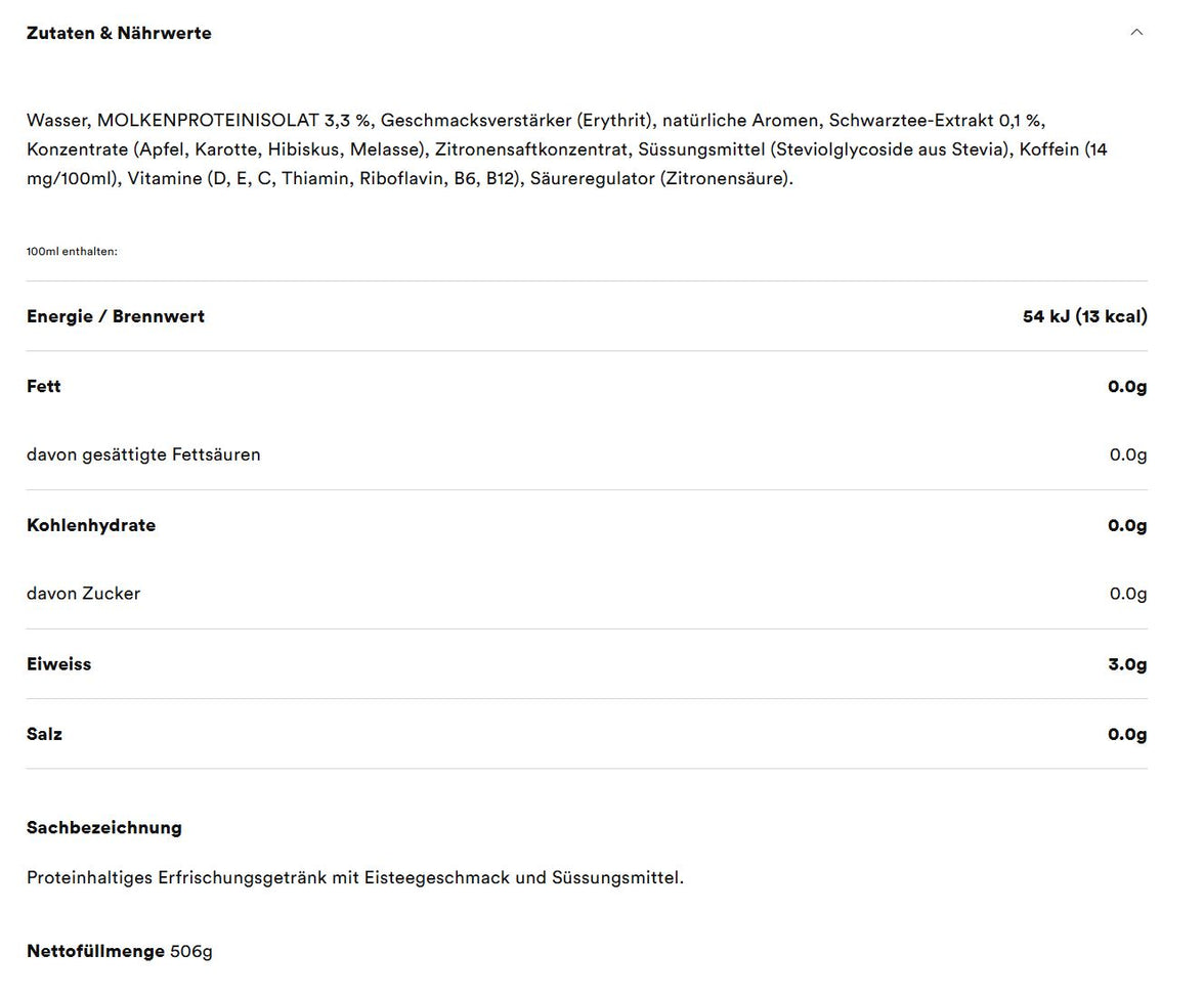 Emmi High Protein Water Boost - 500ml