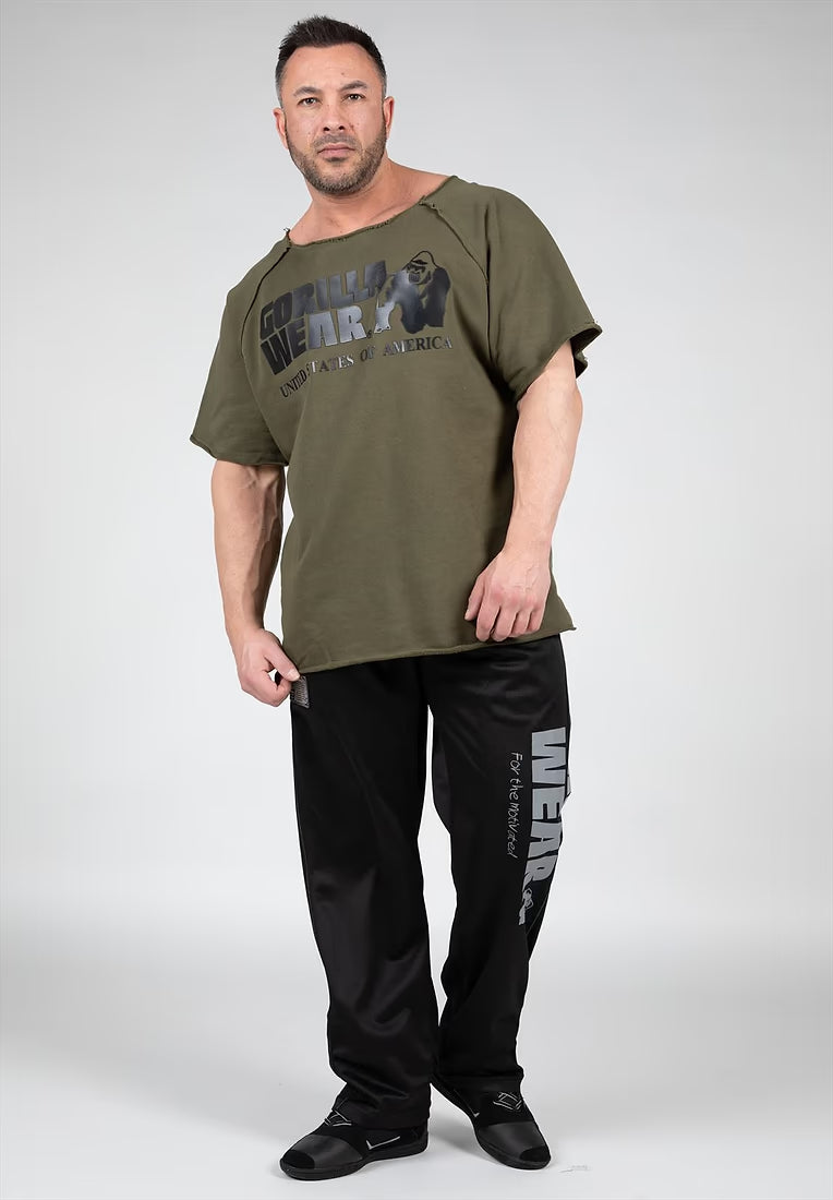 Gorilla Wear Classic Workout Top - Army Green