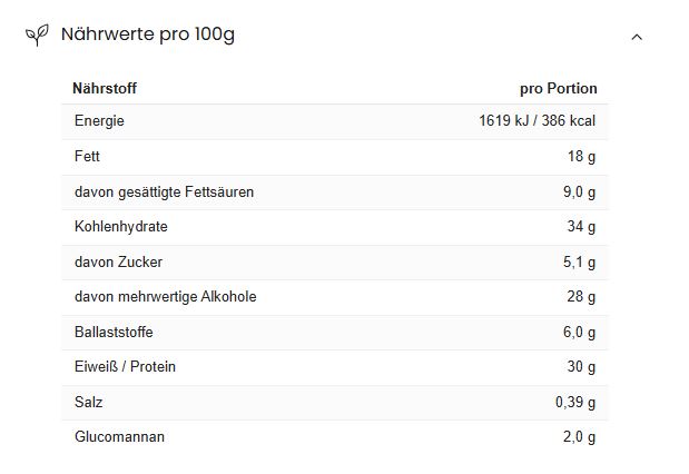 More Nutrition Protein Satisbite - 50g