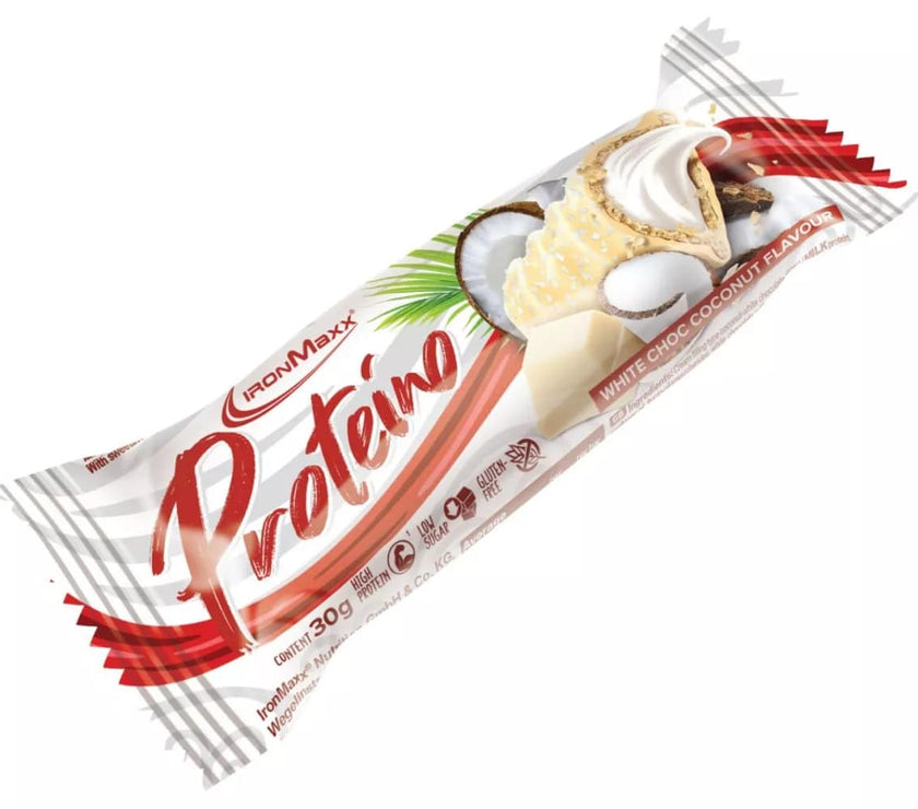IronMaxx Proteino Protein Bar - White Choc Coconut
