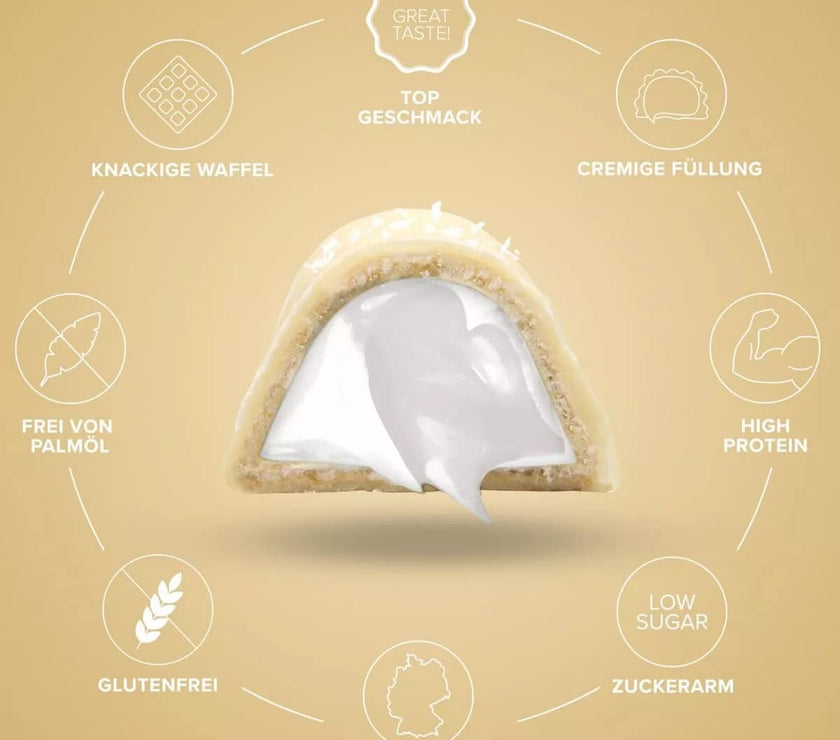 IronMaxx Proteino Protein Bar - White Choc Coconut