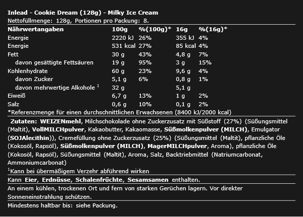 Inlead Cookie Dream Pistachio Dream