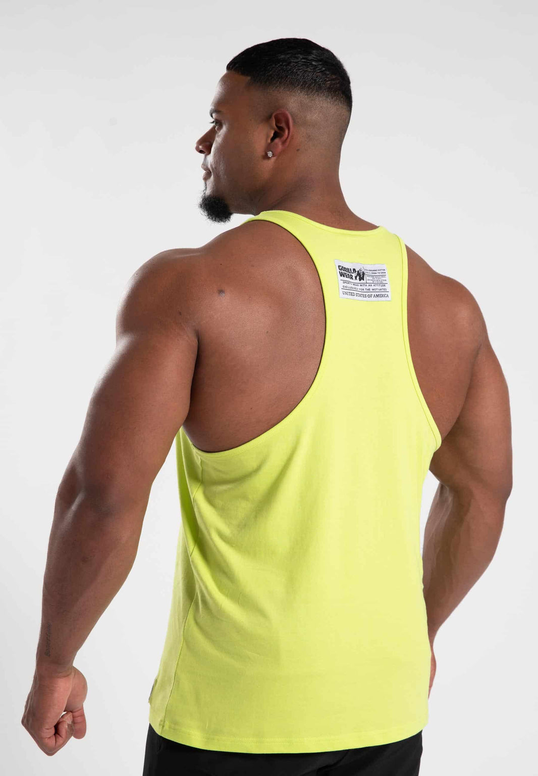 Gorilla Wear Classic Tank Top - Lime