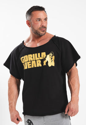 Gorilla Wear Classic Workout Top - Schwarz/Gold
